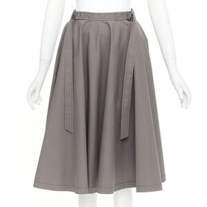 Bottega Veneta Flare Midi Skirt